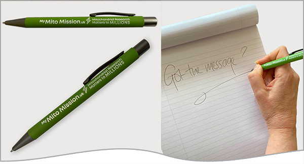 My Mito Mission Pens Launch in the Shop.