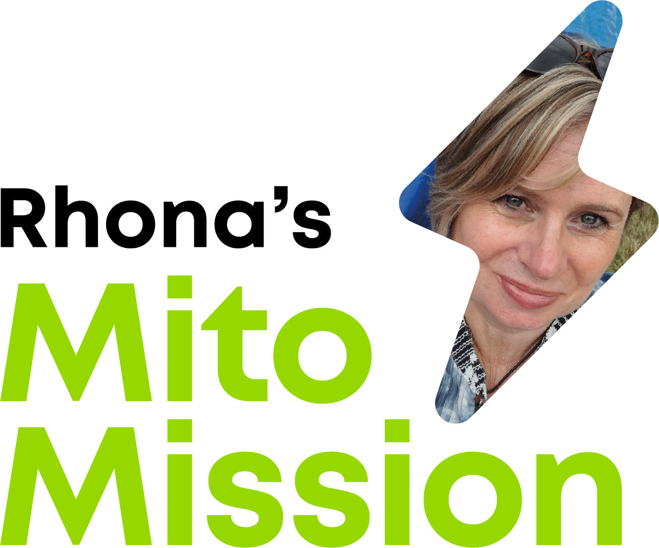 Rhona's Mito Mission Logo