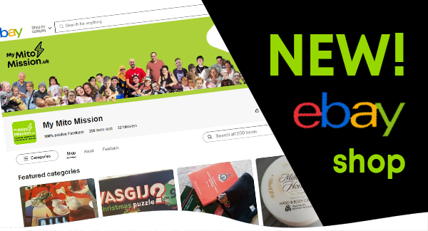 My Mito Mission’s Ebay Shop Goes Live!