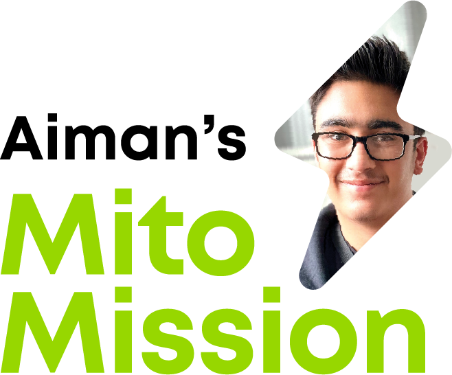 Aiman's Mito Mission Logo