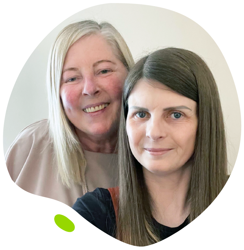 Danielle and Mum - Danielle's Mito Mission