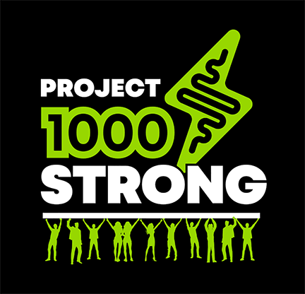 Project 1000 Strong Logo