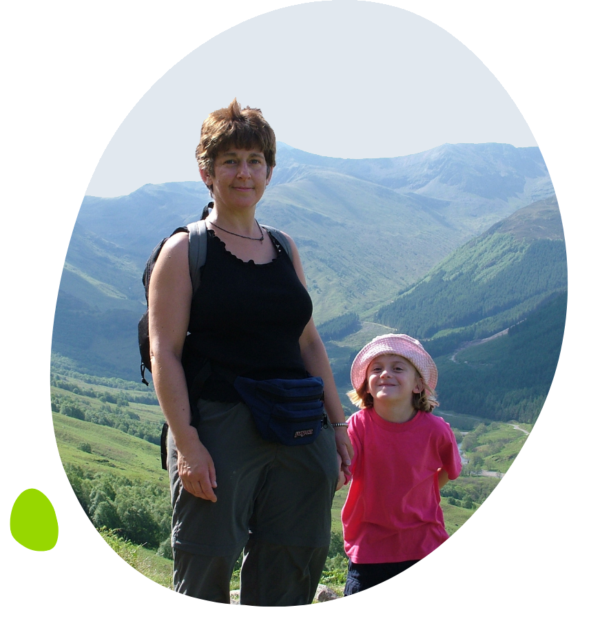 George's Mito Mission | George with mum