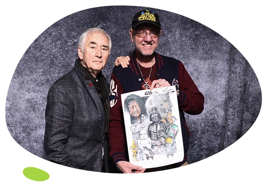 Paul Jorden and star wars actor