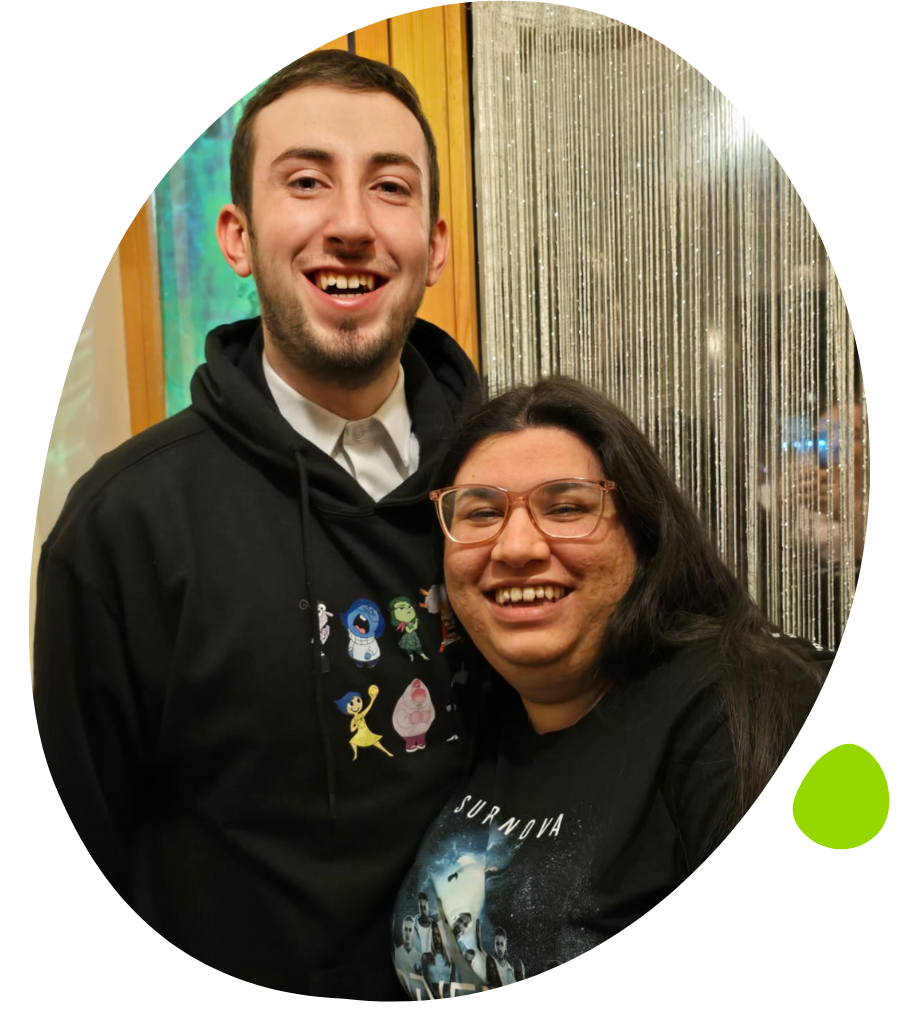 Shishi and Ryan blobbed photo