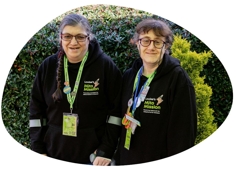 Louise and Di at My Mito Meet Up