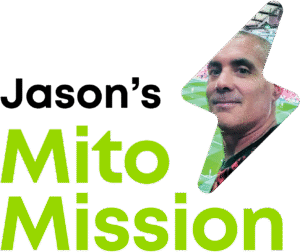 Jason's Mito Mission logo without strapline