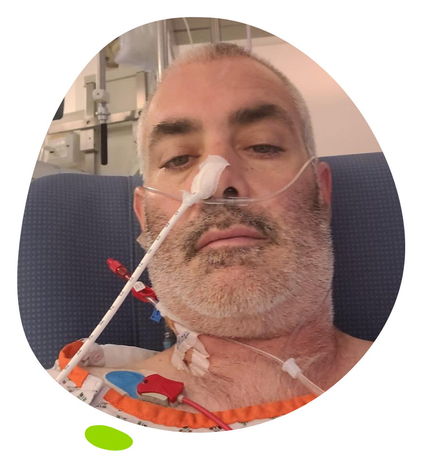 Jason's Mission Jason in hospital