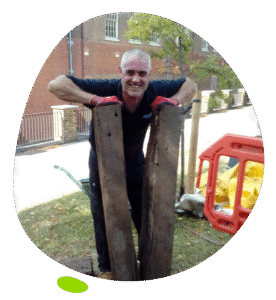 Jason's Mission Jason with tree