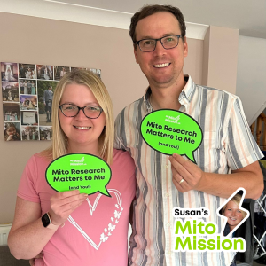 Susan and Mark, Susan's Mito Mission, Cumbernauld
