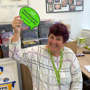 Julie, My Mito Mission volunteer, Elland