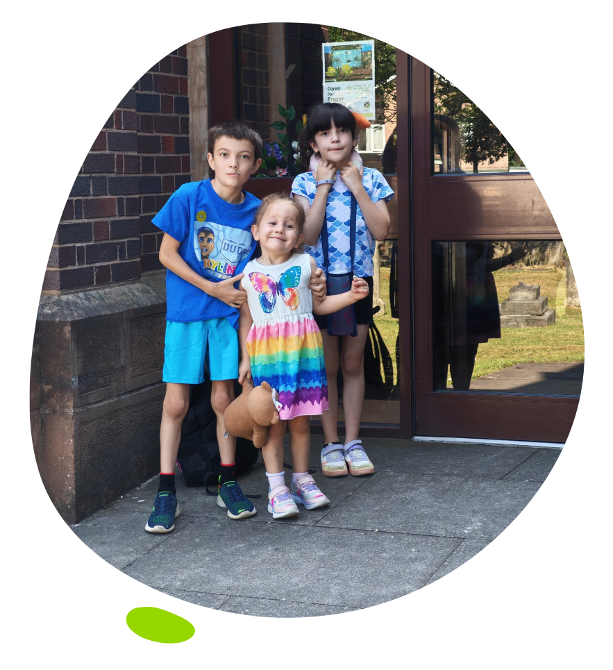 George, Daisy and Matilda