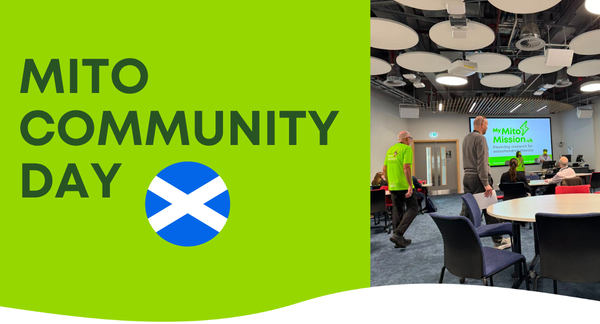 Our first ever Mito Community Day in Glasgow!